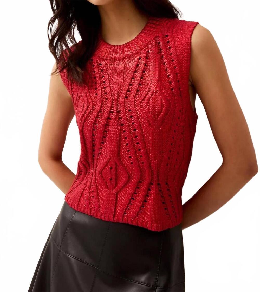 NEW MARIE OLIVER mcguire top in pepper